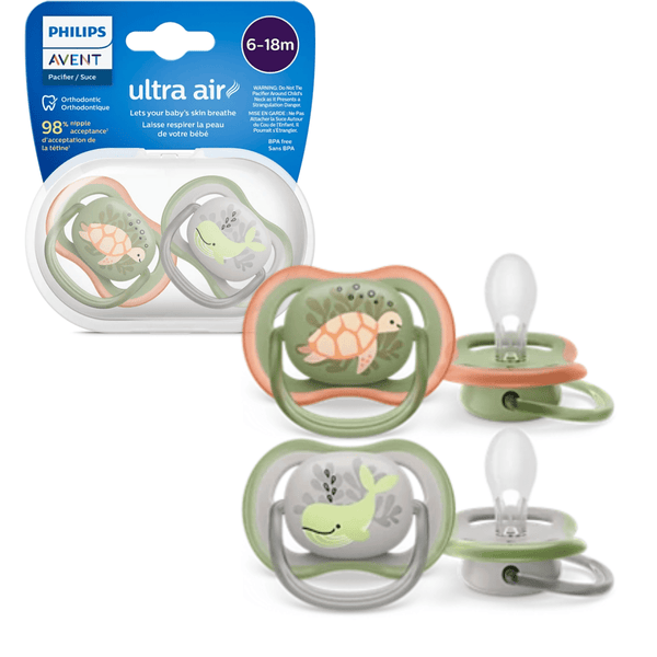 Philips Avent Ultra Air Pacifier SCF085/60 – (6–18 Months) - Nesh Kids Store