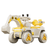 Rechargeable Kids Ride - On Excavator – Yellow & White - Nesh Kids Store