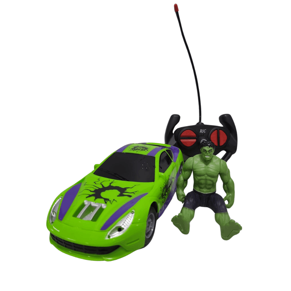 Remote Control Toy Cars with Marvel Characters - Nesh Kids Store