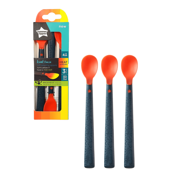 Tommee Tippee Heat Sense Weaning Spoon (3 pcs pack) - Nesh Kids Store