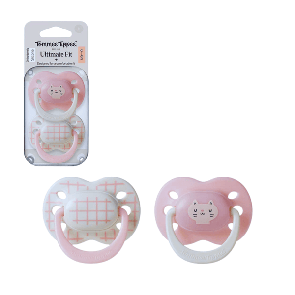 Tommee Tippee Ultimate Fit Soother 0 - 6M - Girl - 433650 - Nesh Kids Store