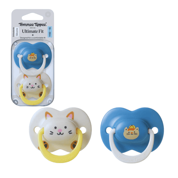 Tommee Tippee Ultra Fit Decorated Soother 18 - 36m - 433657 (Boy) - Nesh Kids Store