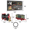 Toy Christmas Train Rail Set Retro Steam with Steam Track 3+ - Nesh Kids Store