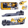 Toy Truck Mover Set with Mixer & Helicopter – For Kids 3+ - Nesh Kids Store