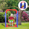 2 in 1 Children Playground with Swing & Activity Hoop - Nesh Kids Store