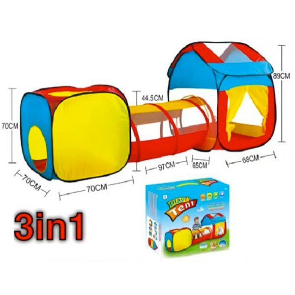 3 in 1 Play Tent - Nesh Kids Store