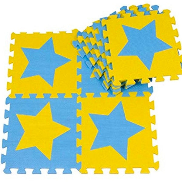 3ft x 3ft Childrens Play Mat / Eva Foam Mattress - Stars - Nesh Kids Store