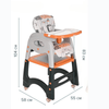 4-In-1 Convertible Baby High Chair (7-1) - Nesh Kids Store