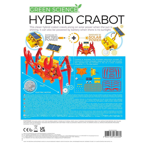4M Green Science Hybrid Crabot - Nesh Kids Store