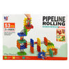 52 Pcs Pipeline Rolling Building Blocks & Ball - Nesh Kids Store