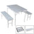Aluminum Folding Camping Table (with 2 benches) - Nesh Kids Store
