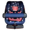 Baby Car Seat - Stage 0/1/2 - Red Blue White Print - Nesh Kids Store