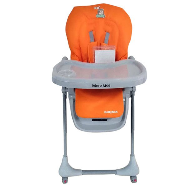Baby Feeding High Chair (Morekiss - Blue with Wheels) - Nesh Kids Store