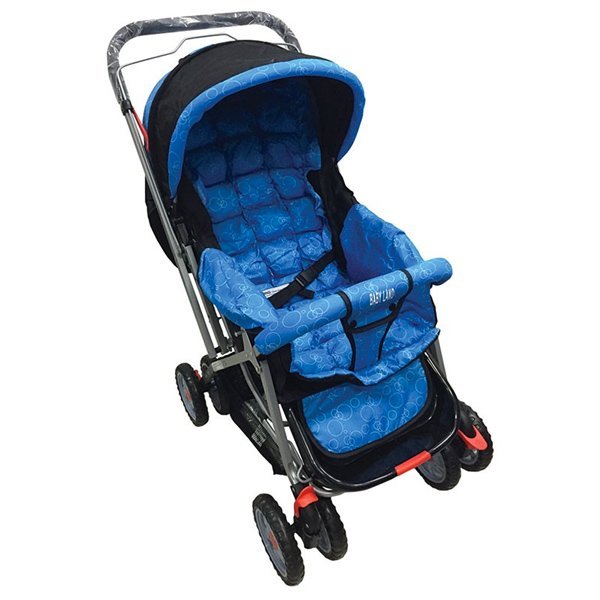 Baby Stroller (L-SN710 - Blue Bubbles) - Nesh Kids Store