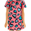 Barbie Doll with Heart-Print Dress and Platform Sneakers (T7349) - Nesh Kids Store
