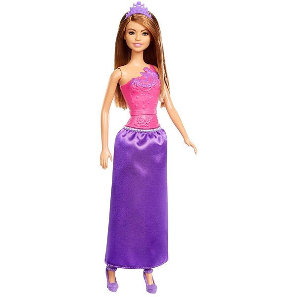 Barbie Princess Teresa Doll (Blonde Hair And Purple Dress) (DMM06 / GGJ94) - Nesh Kids Store