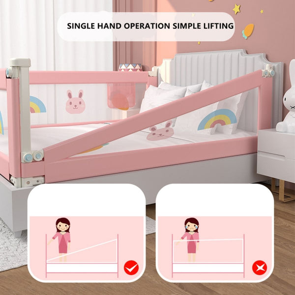 Bed Rail Guard - 1.8m / Suitable for 6ft (YD-001) - Nesh Kids Store