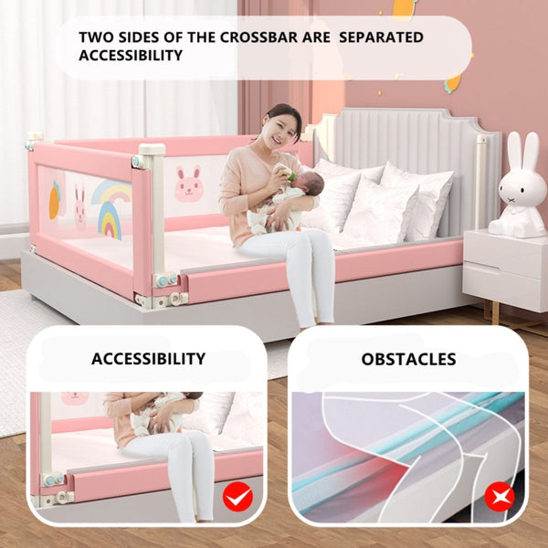 Bed Rail Guard - 1.8m / Suitable for 6ft (YD-001) - Nesh Kids Store