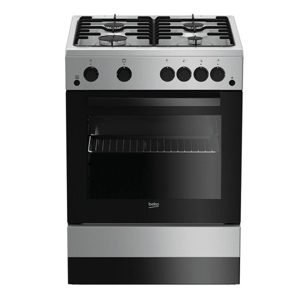 Beko Gas Cooker & Oven (FSGT62111GS) Nesh Kids Store