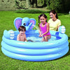 Bestway 3-Ring Elephant Spray Pool - 60 x 60 x 29 Inches - Nesh Kids Store