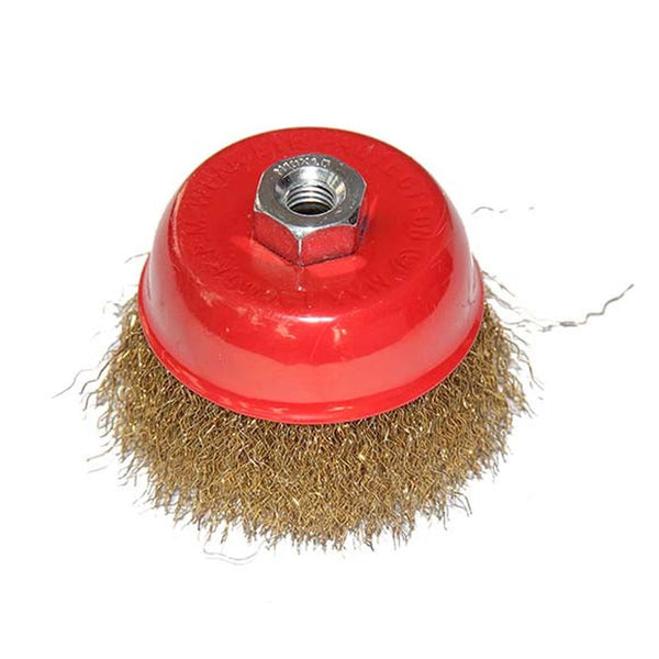 Brass Cup Brush (4') - Nesh Kids Store