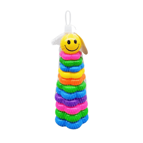 Colorful Smiley Stacking Play Set Toy - Nesh Kids Store
