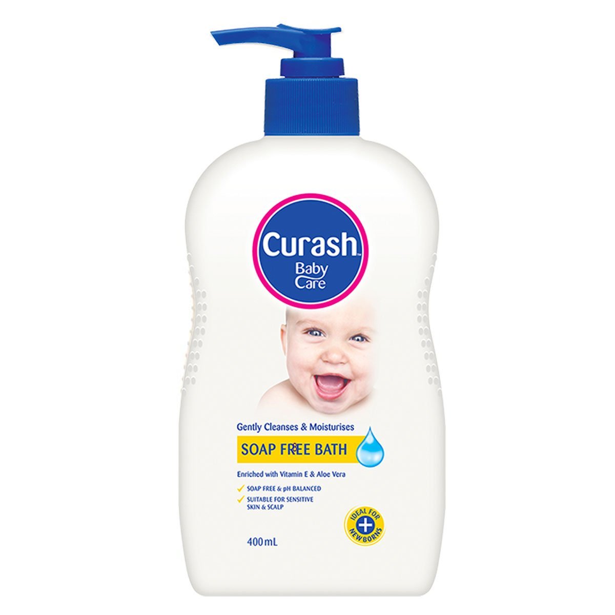 Curash Soap Free Bath 400ml Nesh Kids Store