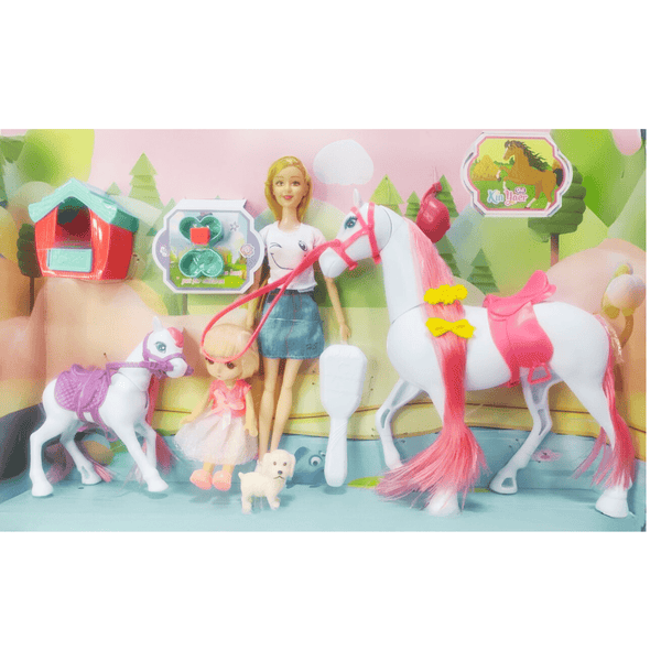 Doll Kin Yaer play Horse set (3+) - Nesh Kids Store