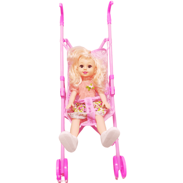 Doll with Stroller (3+) - Nesh Kids Store