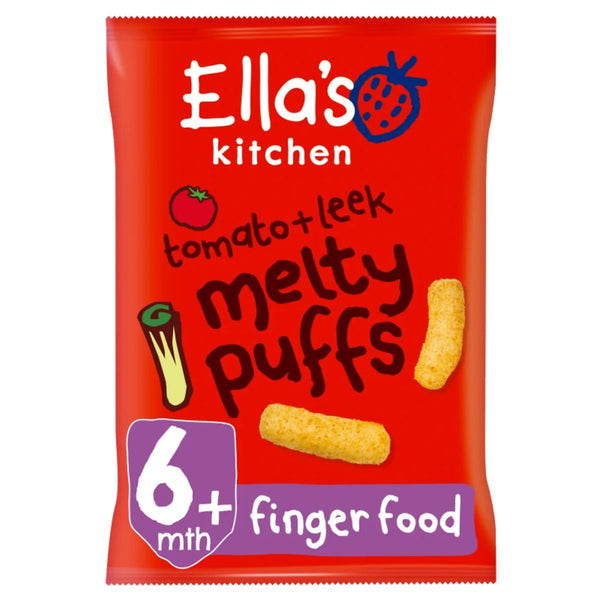 Ella's Kitchen Tomato and Leek Melty Puffs - Nesh Kids Store