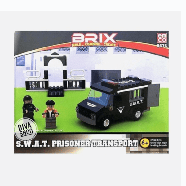 EMCO BRIX S.W.A.T Prisoner Transport 8676 - Nesh Kids Store