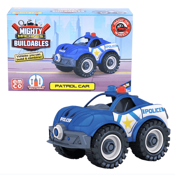 EMCO Mighty Builder-Patrol Car(3+)-101830 - Nesh Kids Store