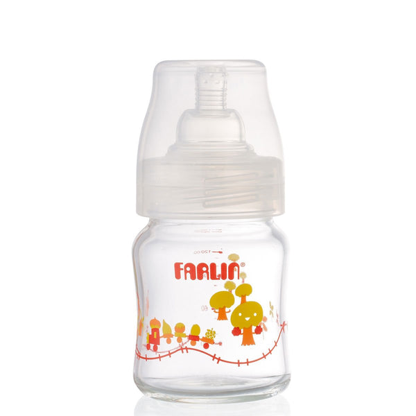 Farlin Glass Feeding Bottle 120ml (ABB-B001-12) - Nesh Kids Store
