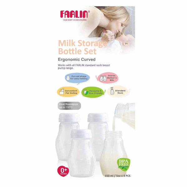 Farlin Milk Storage Bottle Set - Nesh Kids Store