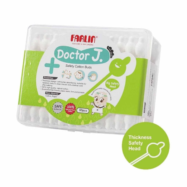 Farlin Paper Stem Cotton Buds - Nesh Kids Store