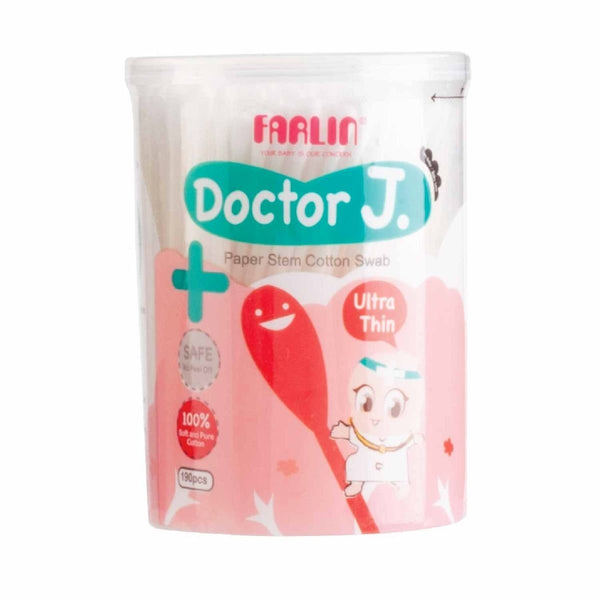Farlin Paper-Stem Cotton Swab 190pcs - Nesh Kids Store