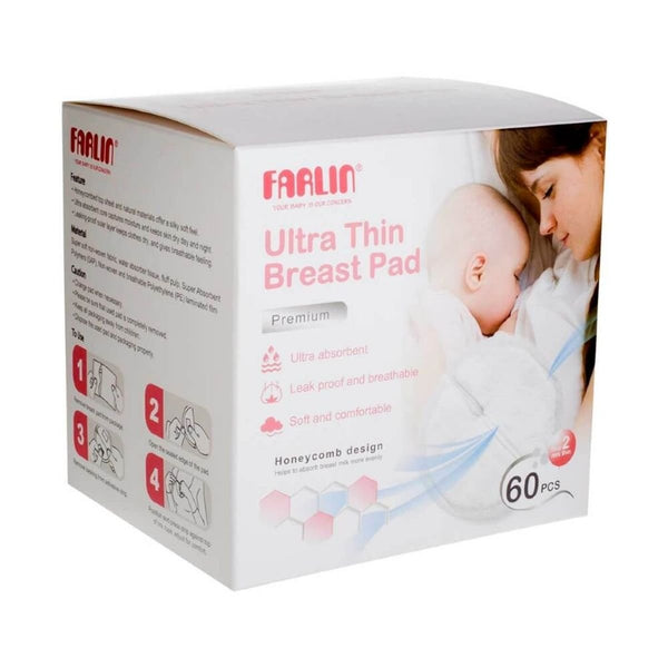 Farlin Ultra Thin Breast Pads-60 Pc - Nesh Kids Store