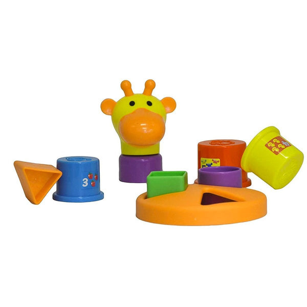 Fun Time - Gerry the Giraffe Jumbo Stacking Cups - Nesh Kids Store