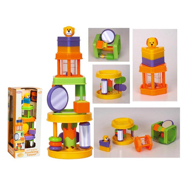 Fun Time Multi Activity Stacking Tower - Nesh Kids Store