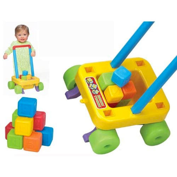 Fun Time - Push Along Brick Truck - Nesh Kids Store