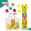 Fun Time Teddy Jumbo Stacking Cups - Nesh Kids Store
