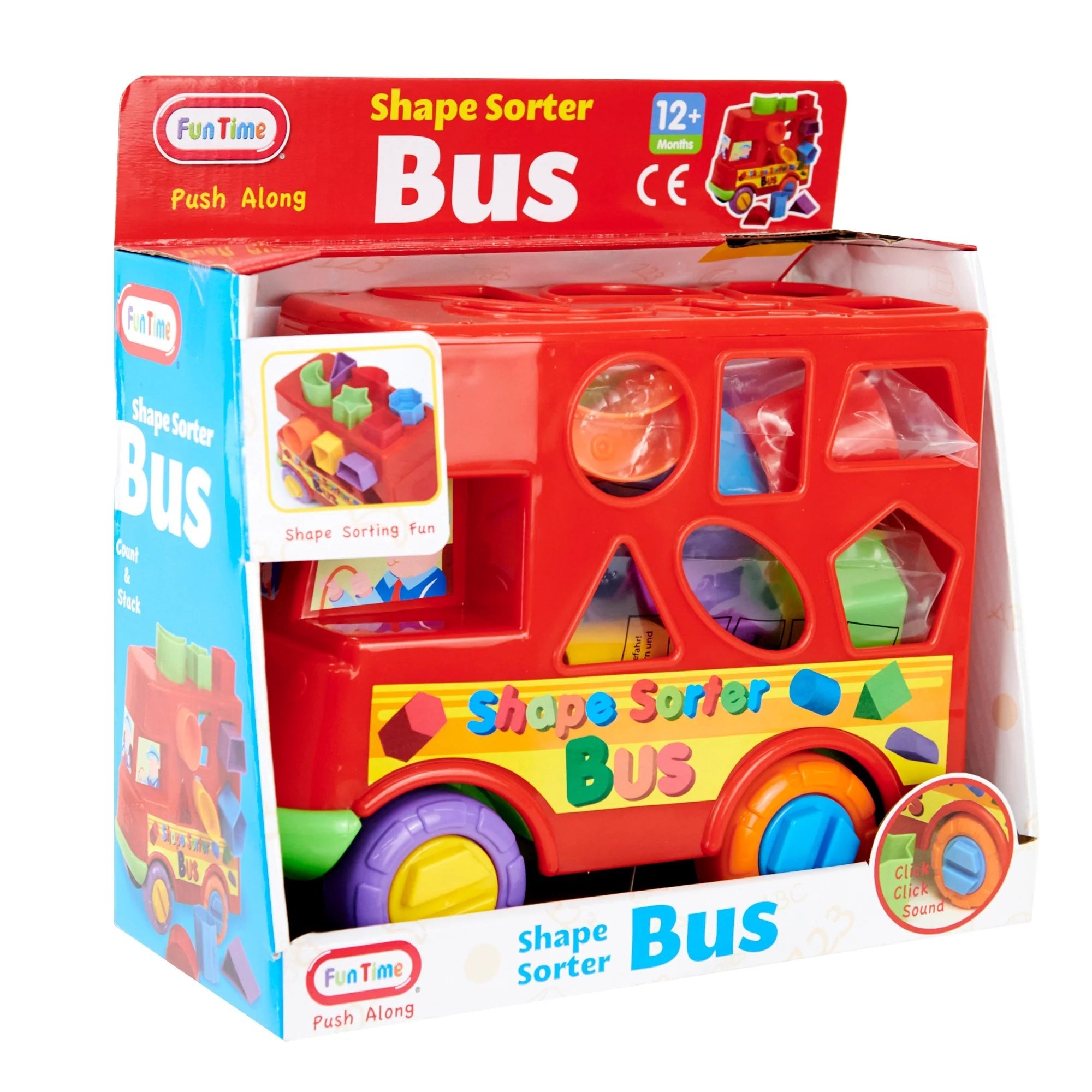 FunTime Shape Sorter Bus Nesh Kids Store