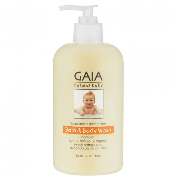 GAIA Natural Baby Bath & Body Wash - Nesh Kids Store