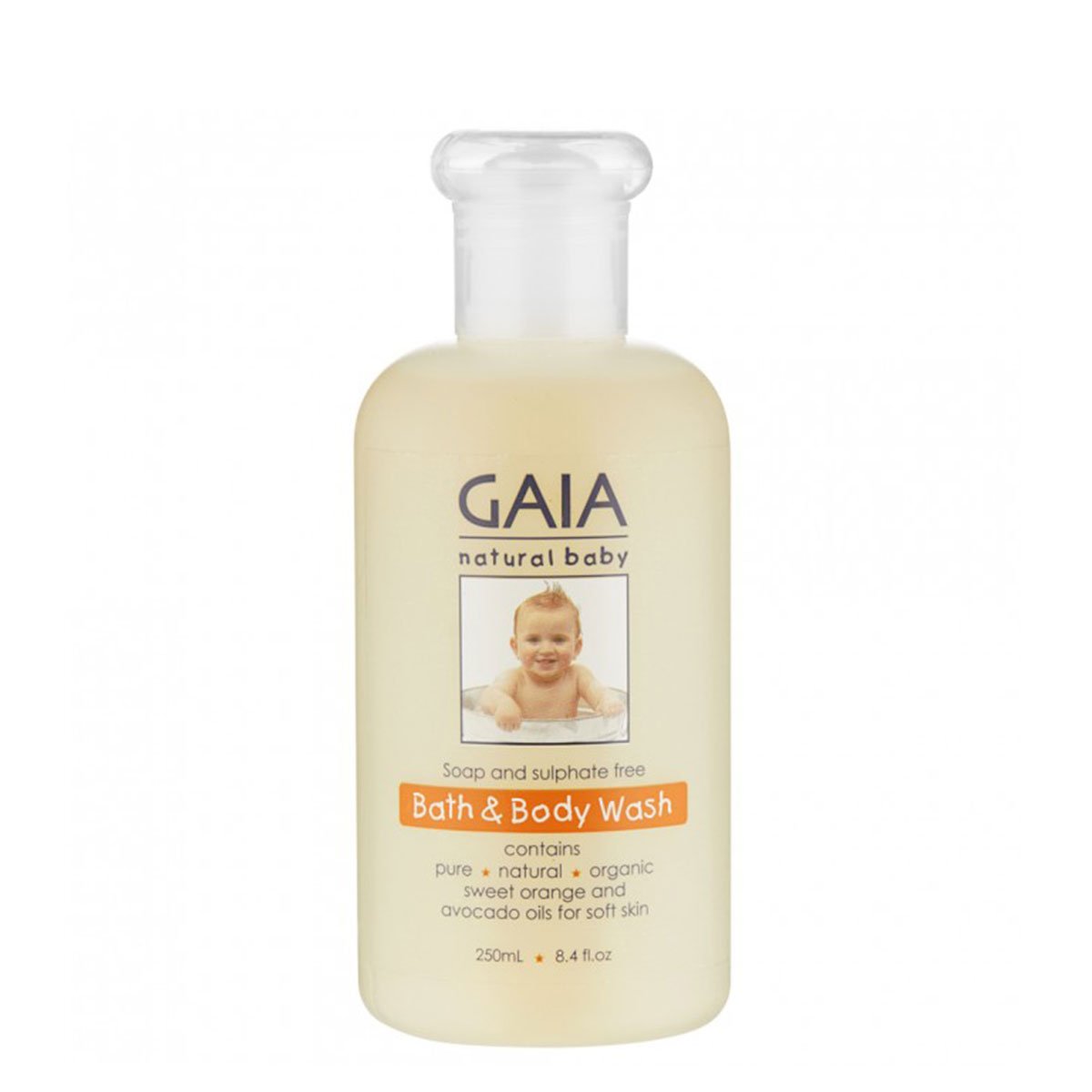 GAIA Natural Baby Bath & Body Wash Nesh Kids Store