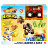 Hot Wheels Monster Trucks Launch and Bash Play Set - Nesh Kids Store