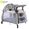 Infant Travel Cot Bed & Baby Play Pen (KDD-992GT) - Nesh Kids Store