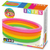 Intex Colourful Four Ring Pool (Large) - Nesh Kids Store