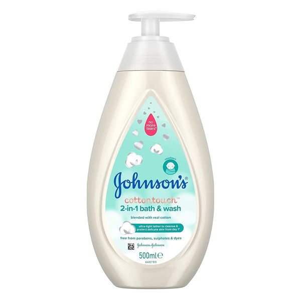 Johnson's Baby Cottontouch 2-in-1 Bath & Wash 500ml - Nesh Kids Store