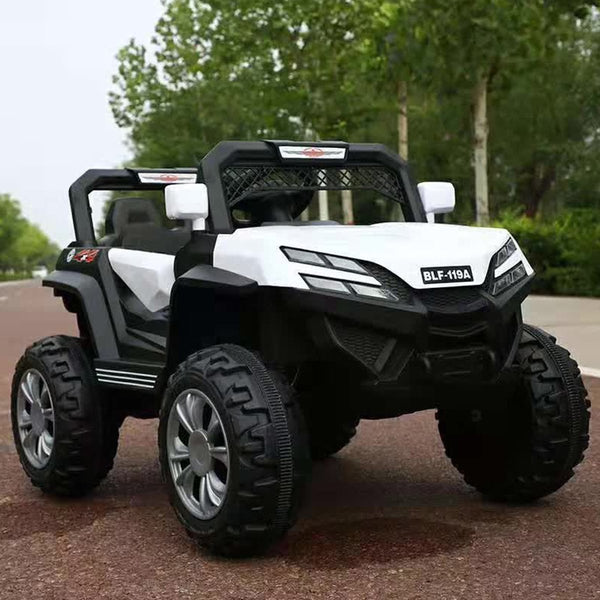 Kids Ride on Jeep with 12V Rechargeable Battery, Music, Lights and Remote Control - 119A - Nesh Kids Store