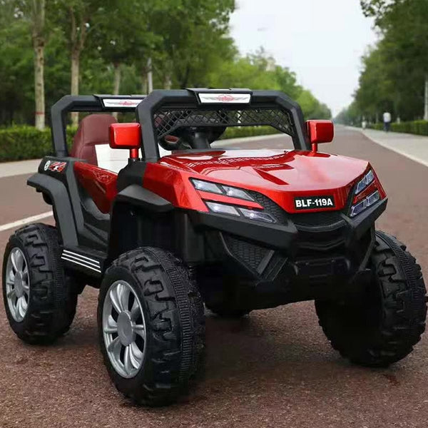 Kids Ride on Jeep with 12V Rechargeable Battery, Music, Lights and Remote Control - 119A - Nesh Kids Store